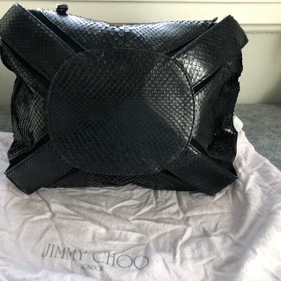 Jimmy Choo Python Handbag - Picture 3 of 6